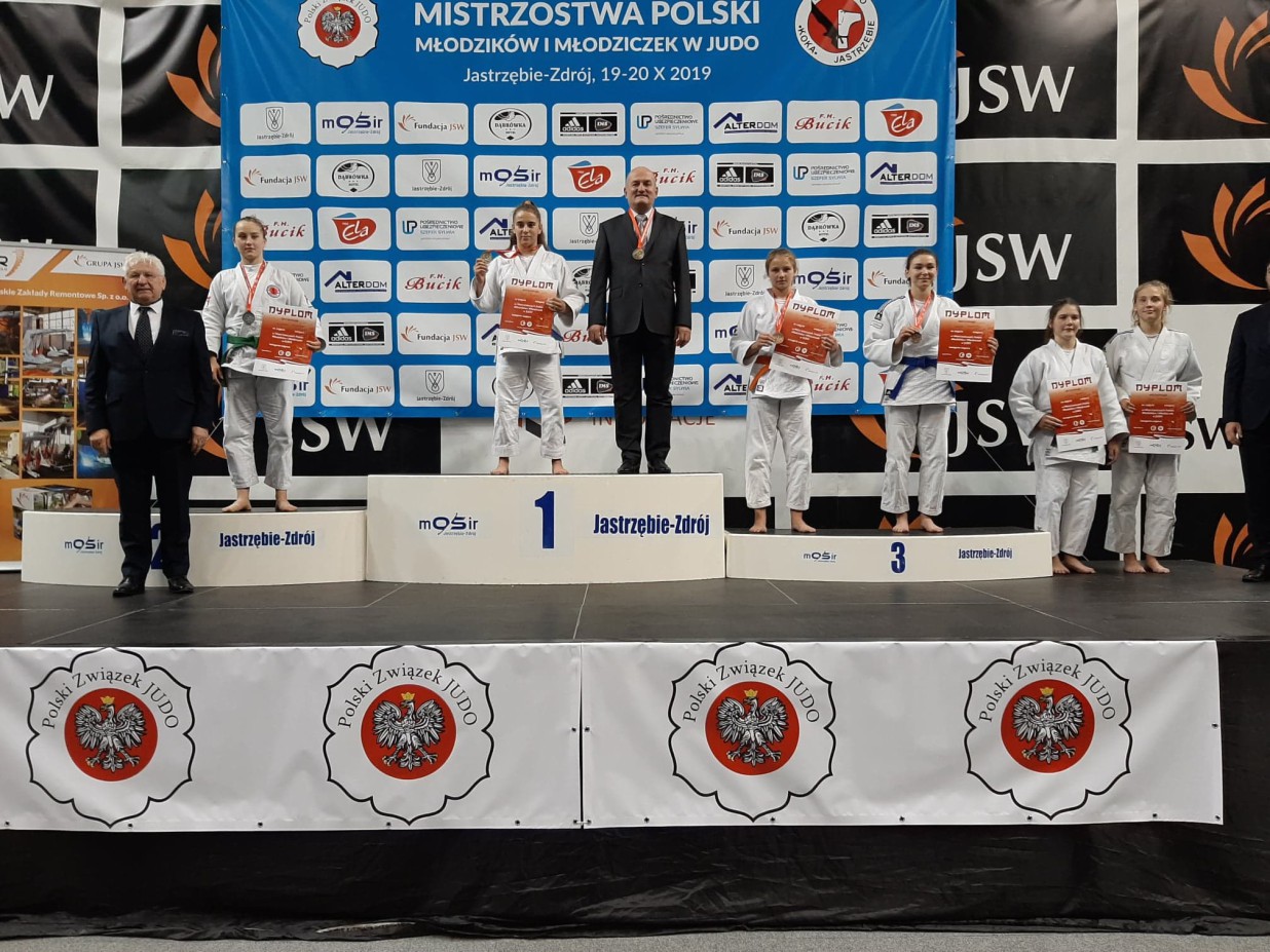 Medale Mistrzostw Polski dla judoków UKS 15